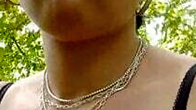 Pussy fucked in the woods