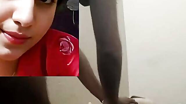 Dasi boy want show home with alone stay home bed make video 