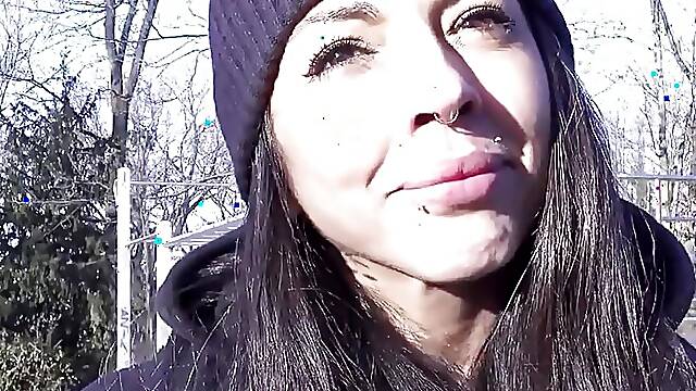 German Scout - Swiss Tattoo Model Lady Fiina Gets Fucked Dirty at Her First Porn Casting