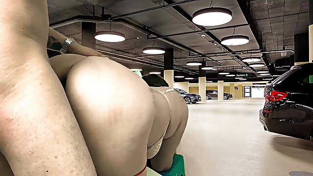 My wife dared to have sex in a public place, the car park where we live!