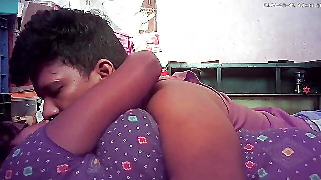 Indian village house wife hot kissing ass cc