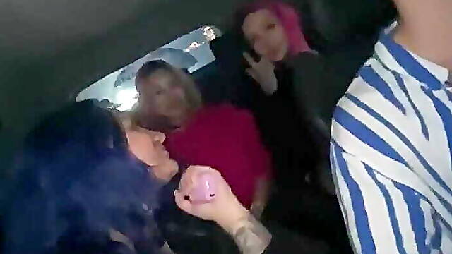 Girls Mad Surpris for Guy on Boat Roxi Lips Anna Batman
