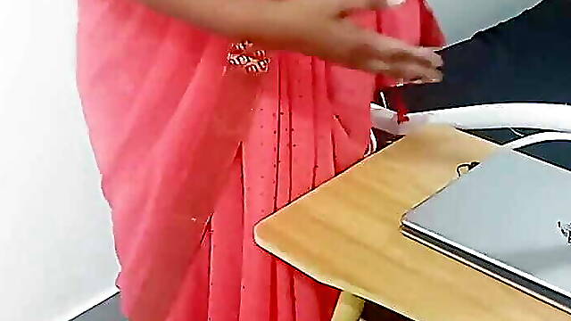 Amma Pink Saree Fantasy Role Play