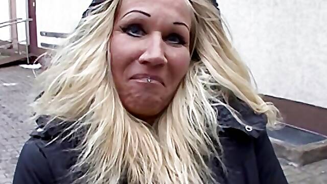 German mother persuaded from the street to have sex for money