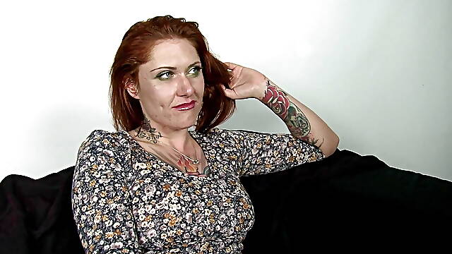 Redhead mature fucks and gets fisted