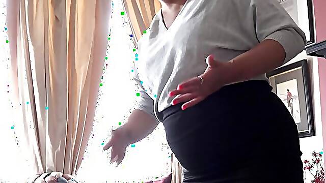 AuntJudys - Housecleaning with Busty Blonde MILF Eva May (POV Experience)