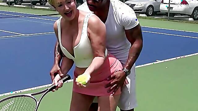King Cobra Is The Tennis Instructor featuring Seka Black XXX