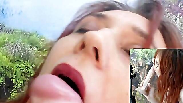 She Didnt Know That She Was Being Watched When She Gets Pleasure on Camera and Cums