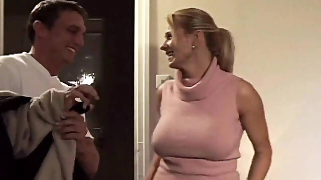 Husband Is Not There This Slutty MILF Fucks with Her Lover in Hotel