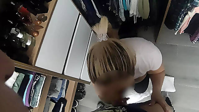 Maid in the closet gets freaky with Tocaculos part 1