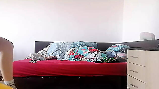 Sexy hairy brunette, big, big ass. Hairy by a sexy woman dancing naked.