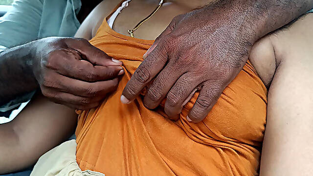 Married women car romance with her boss