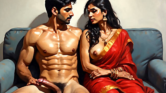 Beautiful india bhabhi fucking with hot boy, big boobs curvy ass aunty hot video