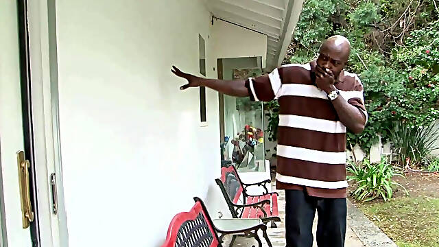 Two dirty MILFs have fun with a black monster cock