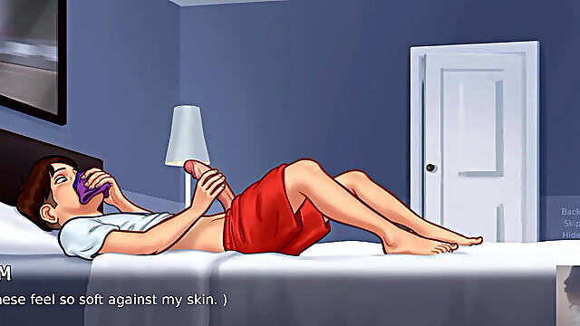MILF STEP-MOM CAUGHT ME JERKING TO HER PANTIES AND THEN SHE JOINS ME!