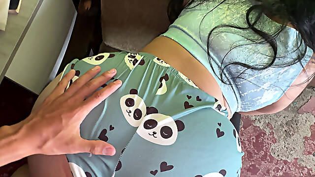 My best friend lets me fuck her big ass for money