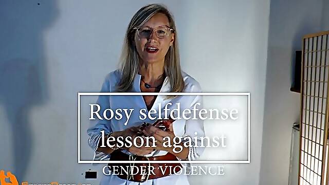 Rosy selfdefense lesson against gender vi