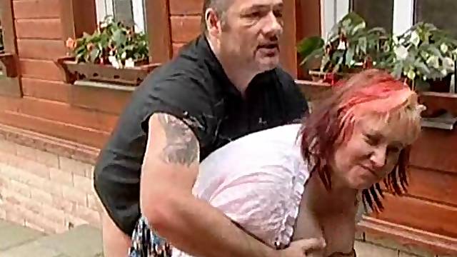 Fat amateur slut Molly nailed and cream filled in her mouth