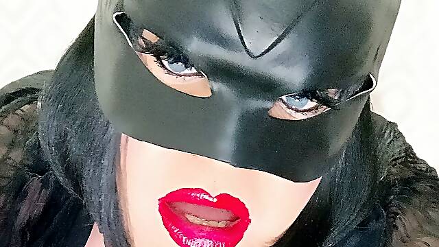 Trans Girl Cums All Over Her Stockings