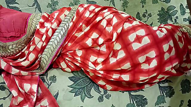 Sister-in-law Was Wearing Saree, Then Brother-in-law Started Fucking Her