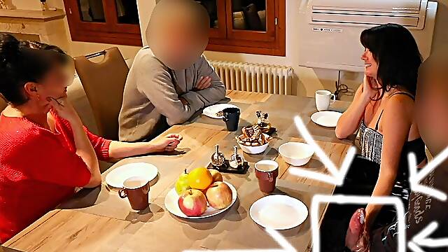 Omg! I Pulled Out His Cock in Restaurant in Public!