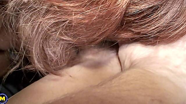 Mature Lesbians Nina Swiss and Domina Tasting Eachothers Butthole and Pussy