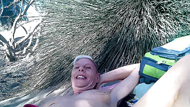 Corabitch Playing in Dunes