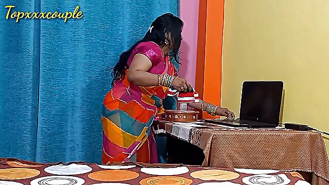 Hot Maid First Time Anal & Then Pussy Fuck