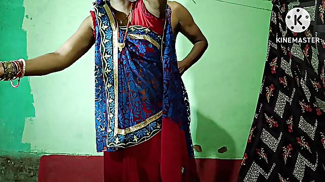 Desi Husband Wife Marriage Anniversary After Anal Fucking in Saree