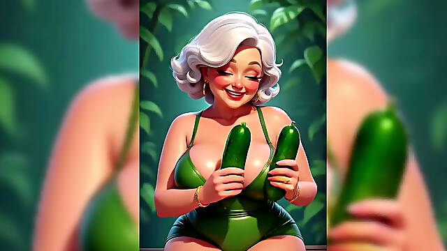 Granny Cucumber Animation