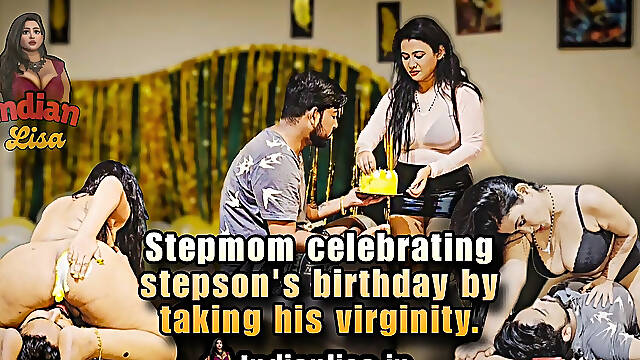 Stepmom Celebrates Stepson's Birthday by Taking His Virginity