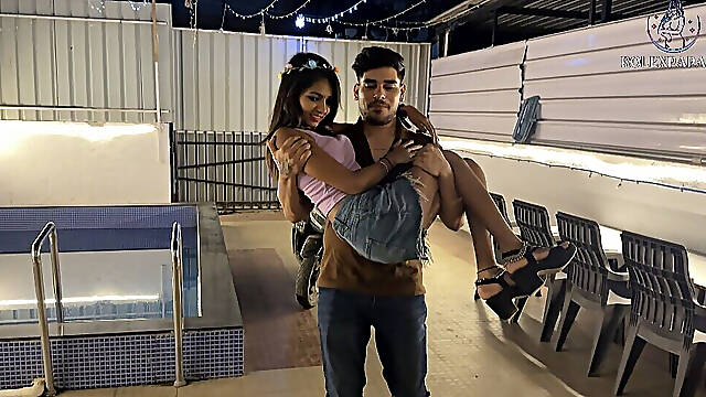 The Lover Brought His Girlfriend Home and Had Sex with Her.