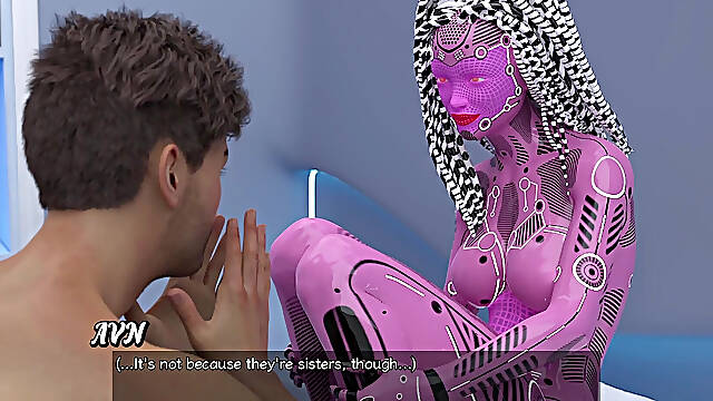 Stranded in Space - Hot Busty MILF Giving Assjob